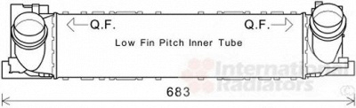 VAN WEZEL 06004465 -  Интеркулер